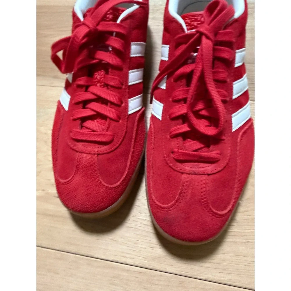 Adidas Gazelle Indoor Better Scarlet Sneakers Mens Size 11 Suede Low Top JI2063